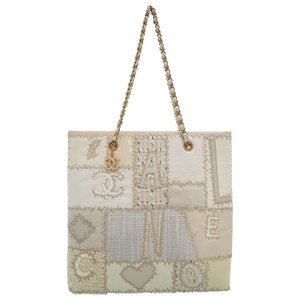 Chanel Patchwork Chain Tote Bag